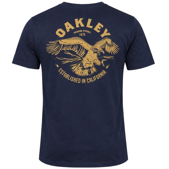 Oakley Barron Mens Navy T-Shirt - Image 2