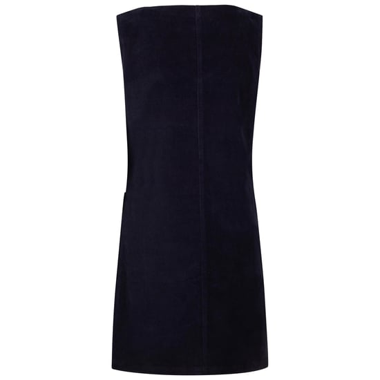 Trespass Womens/Ladies Tarissa Corduroy Pinafore Dress (Navy) - Image 2
