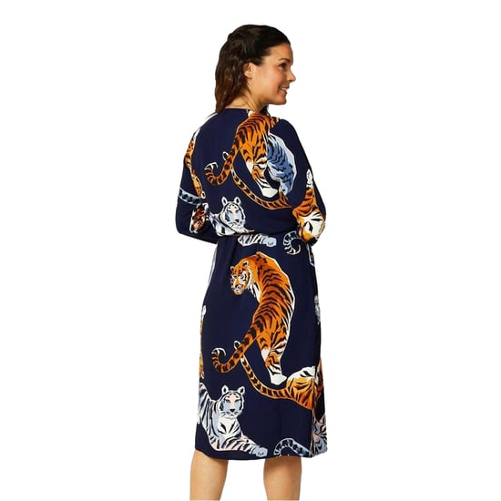 Biba Wikkeljurk met tijgerprint voor dames (Veelkleurig) - Image 3