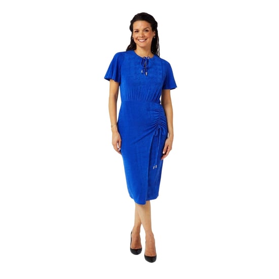 Biba Midi-jurk met uitsparing voor dames (Blauw) - Image 1