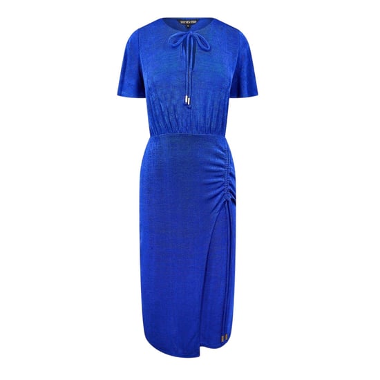 Biba Midi-jurk met uitsparing voor dames (Blauw) - Image 2