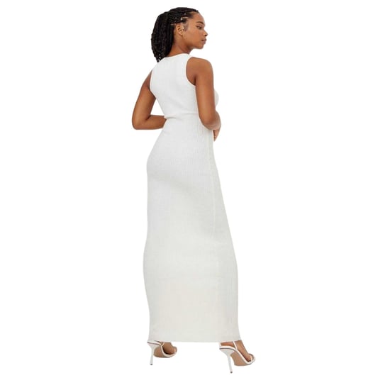 Jack Wills Womens/Ladies Knitted Racer Maxi Dress (Vintage White) - Image 3