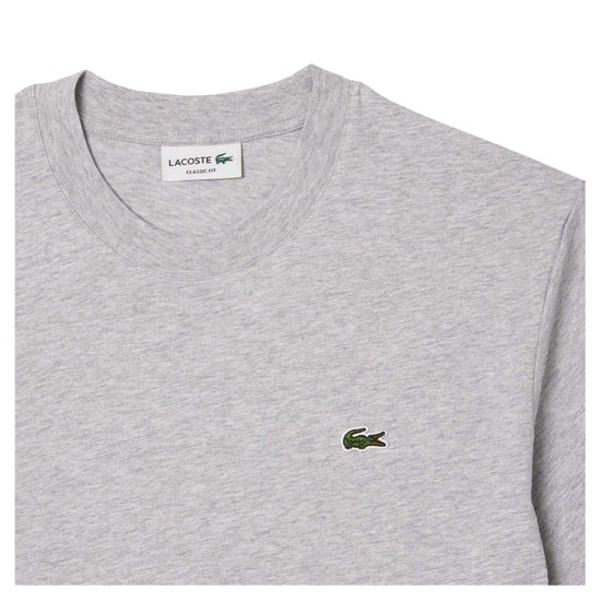 Lacoste Mens Embroidered Logo T-Shirt (Light) - Image 4