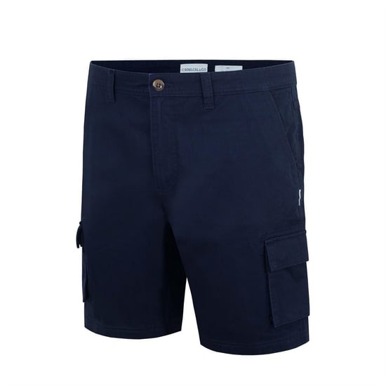 SoulCal Effen Cargo Shorts heren (Marine) - Image 3
