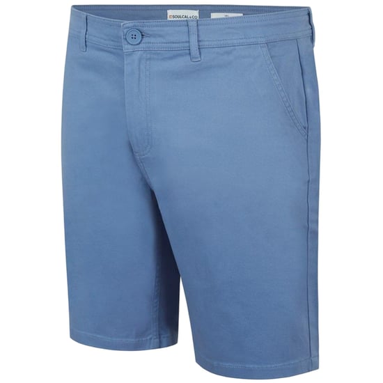 SoulCal Heren Chino Shorts (Lichtblauw) - Image 3