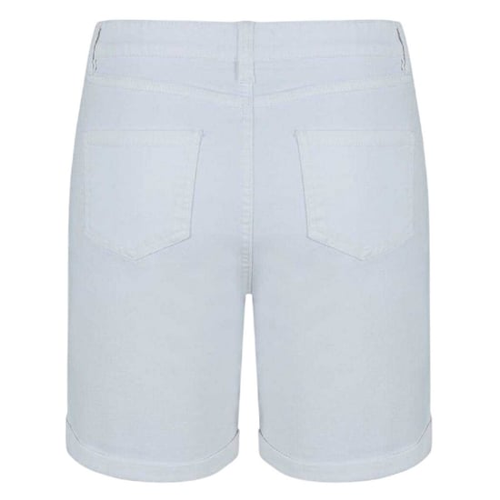 Be You Dames/Dames Denim Jean Shorts (Wit) - Image 2