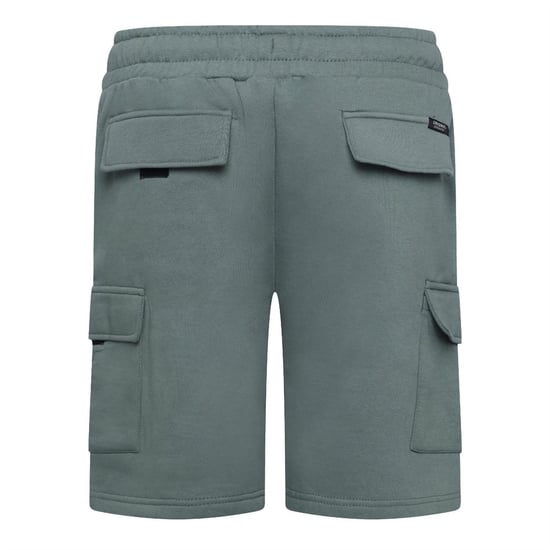 Crosshatch Bardon-cargoshorts för män (Olive) - Image 3