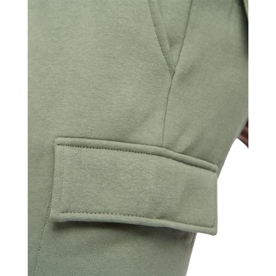 Crosshatch Bardon-cargoshorts för män (Olive) - Image 4