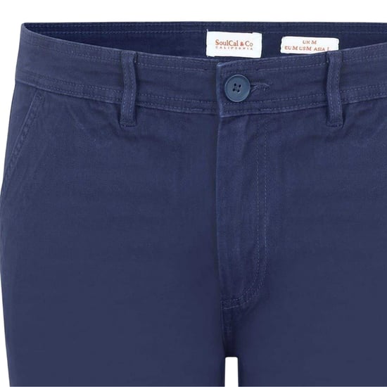 SoulCal Heren Chino Shorts (Marine) - Image 4