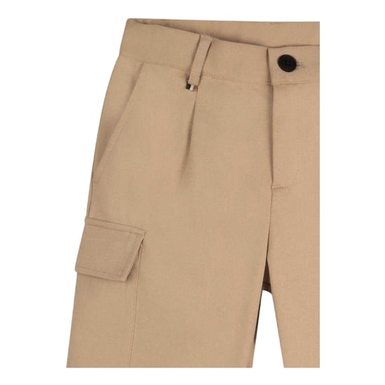 Boss Effen cargoshorts voor kinderen (Zand) - Image 3