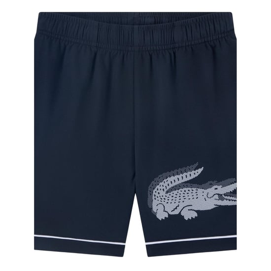Lacoste Childrens/Kids Woven Logo Track Shorts (Black) - Image 2