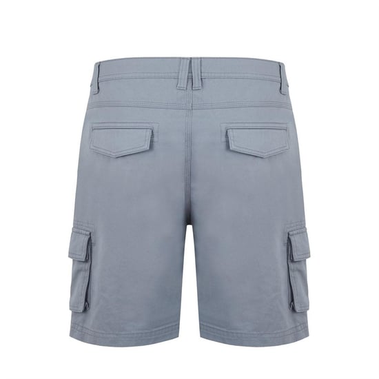 SoulCal Effen Cargo Shorts heren (Lichtgrijs) - Image 2