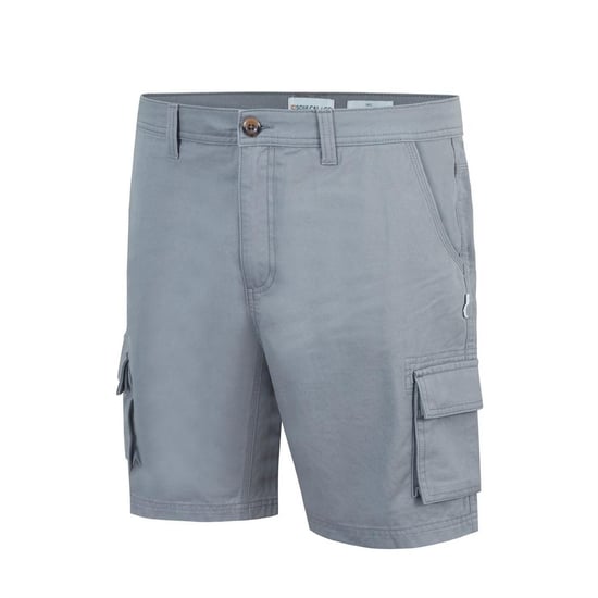 SoulCal Effen Cargo Shorts heren (Lichtgrijs) - Image 3
