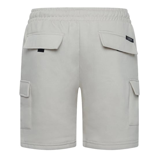 Crosshatch Bardon-cargoshorts för män (Ljus sten) - Image 2