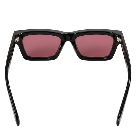 Off-White Womens/Ladies Cambridge Square Sunglasses (Black/Red) - Image 2