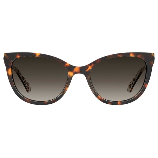 Moschino Womens/Ladies Moscsun Cat Eye Sunglasses (Havana Brown) - Image 3
