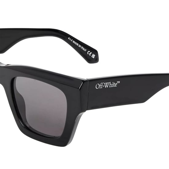 Off White Womens/Ladies Davie Square Frame Sunglasses (Dark Grey) - Image 3