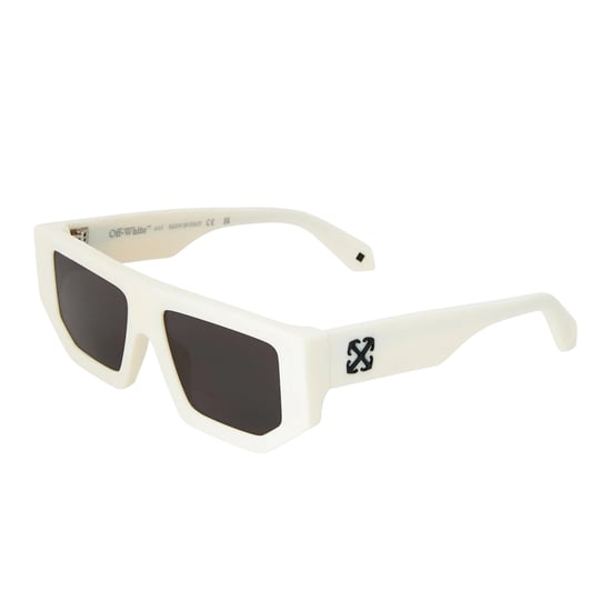 Off White Womens/Ladies Vancouver Rectangular Sunglasses (Off White) - Image 2