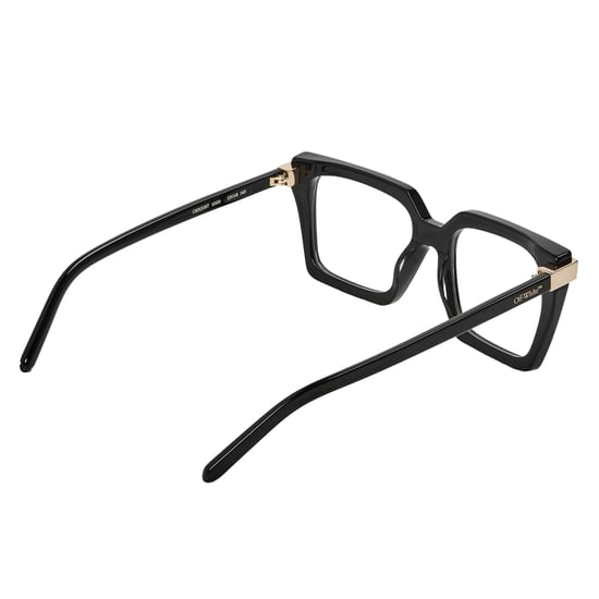 Off White Unisex Adult Style 8t Gold Detail Sunglasses (Black) - Image 2