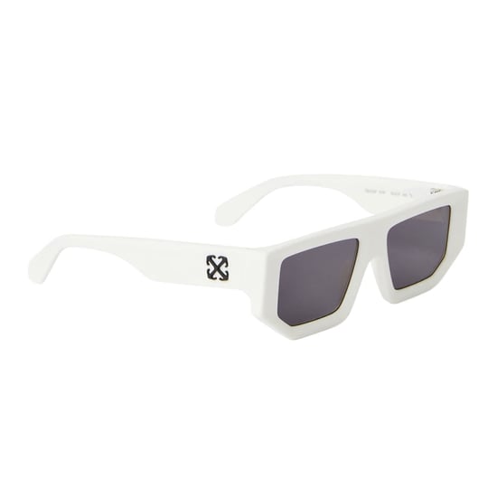 Off White Womens/Ladies Vancouver Rectangular Sunglasses (Off White) - Image 3