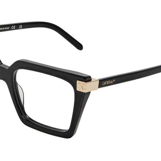 Off White Unisex Adult Style 8t Gold Detail Sunglasses (Black) - Image 4