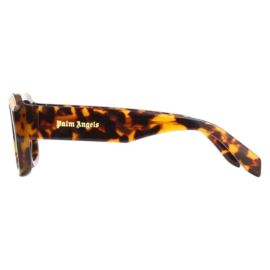 Palm Angels Mens Salton Rectangle Sunglasses (Brown) - Image 2