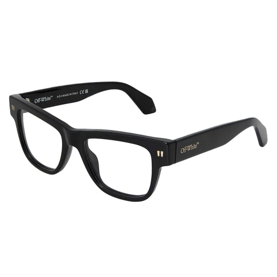 Off White Unisex Adult Style 7W Square Sunglasses (Black) - Image 1