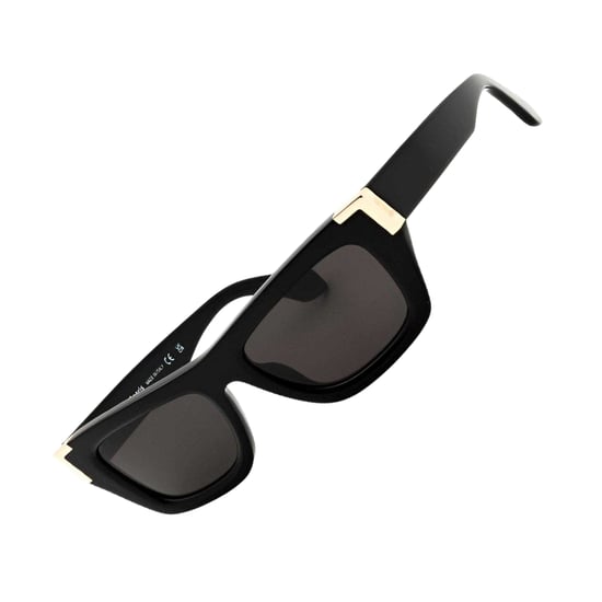 Palm Angels Unisex Adult Malibu Rectangle Sunglasses (Black/Dark Grey) - Image 2