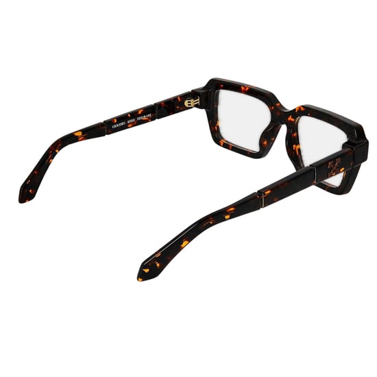 Off White Unisex Adult Style 8u Tortoise Shell Sunglasses (Dark Havana Brown) - Image 2