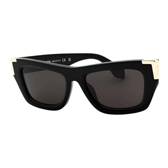 Palm Angels Unisex Adult Malibu Rectangle Sunglasses (Black/Dark Grey) - Image 3