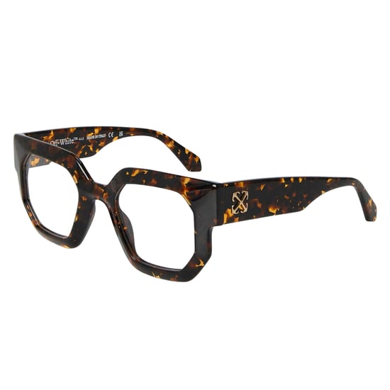 Off-White Unisex Adult Style 8b Logo Sunglasses (Havana) - Image 1