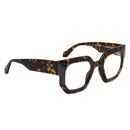 Off-White Unisex Adult Style 8b Logo Sunglasses (Havana) - Image 3