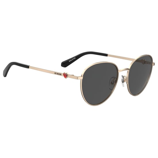 Moschino Mens Moscsun Round Sunglasses (Rose Gold) - Image 3