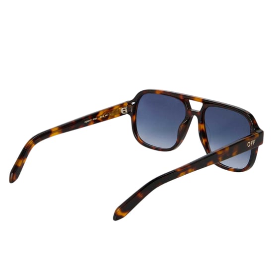 Off White Unisex Adult Forks Sunglasses (Havana) - Image 2