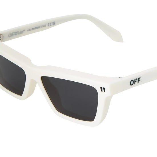 Off-White Womens/Ladies Cambridge Square Sunglasses (White/Dark Grey) - Image 3