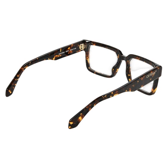 Off White Unisex Adult Style 8m Tortoise Shell Sunglasses (Dark Havana Brown) - Image 2