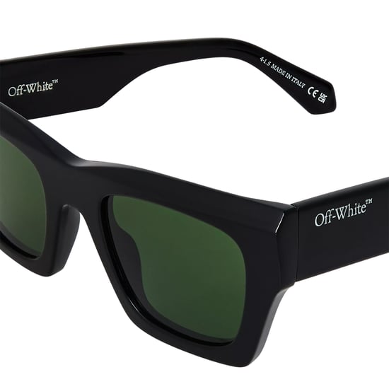 Off White Womens/Ladies Davie Square Frame Sunglasses (Green) - Image 3