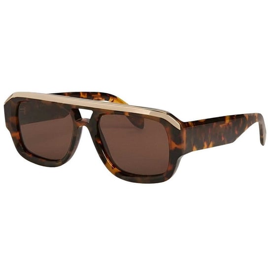 Palm Angels Mens Stockton Rectangular Sunglasses (Havana Brown) - Image 2