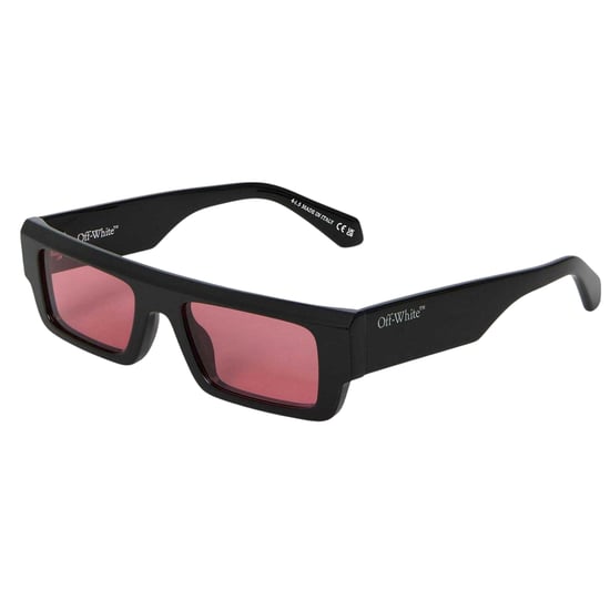 Off White Mens Pittsburgh Sunglasses (Black/Red) - Image 1