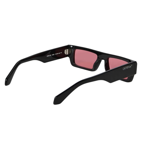 Off White Mens Pittsburgh Sunglasses (Black/Red) - Image 2