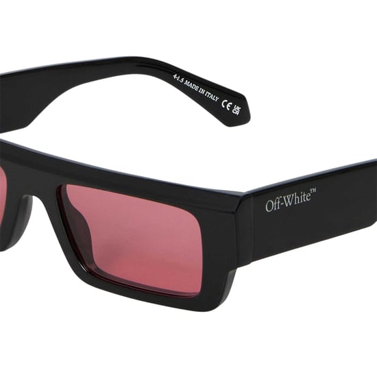 Off White Mens Pittsburgh Sunglasses (Black/Red) - Image 3