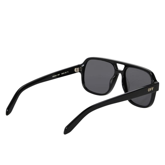 Off White Unisex Adult Forks Sunglasses (Black/Dark Grey) - Image 2