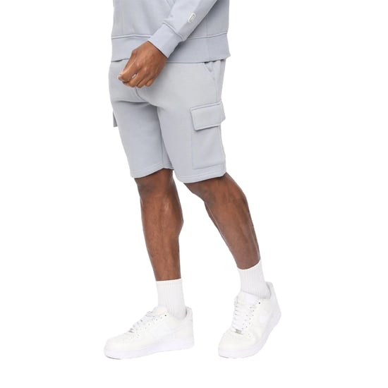 Crosshatch Bardon-cargoshorts för män (Stålblått) - Image 1