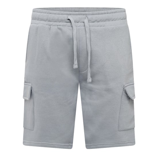 Crosshatch Bardon-cargoshorts för män (Stålblått) - Image 2