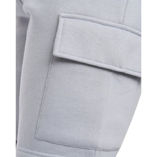 Crosshatch Bardon-cargoshorts för män (Stålblått) - Image 4