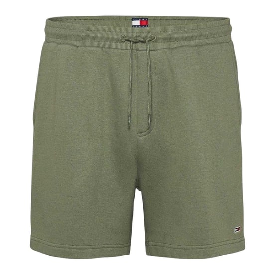 Tommy Jeans Heren Flagbeach-short van polykatoen met logo (Groen) - Image 1