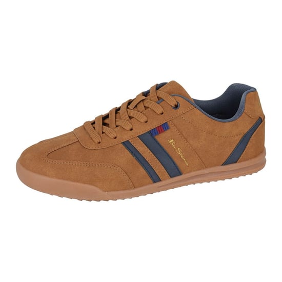 Ben Sherman Mens Feedback Trainers (Tan/Navy) - Image 3