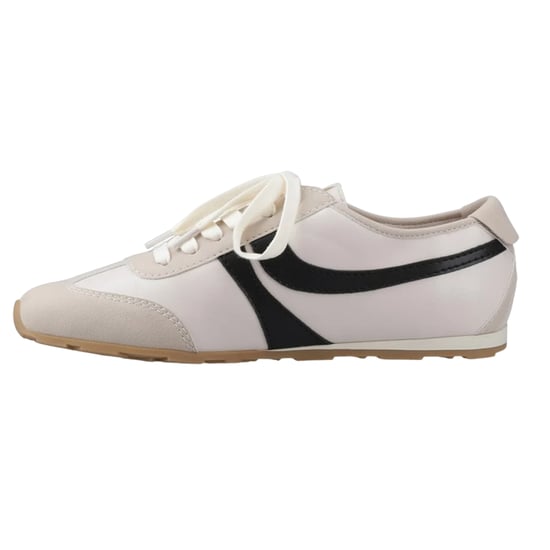Rocket Dog Womens/Ladies Destin PU Trainers (Off White/Black) - Image 3