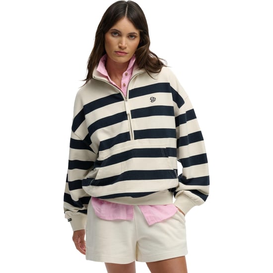 Superdry Womens Studios Stripe Sweatshirt - Image 6