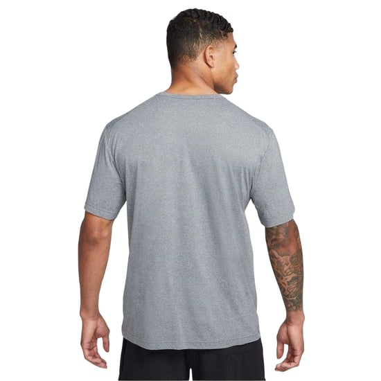 Nike Hyverse Swoosh T-shirt met korte mouwen voor heren (Rook Grijs) - Image 3